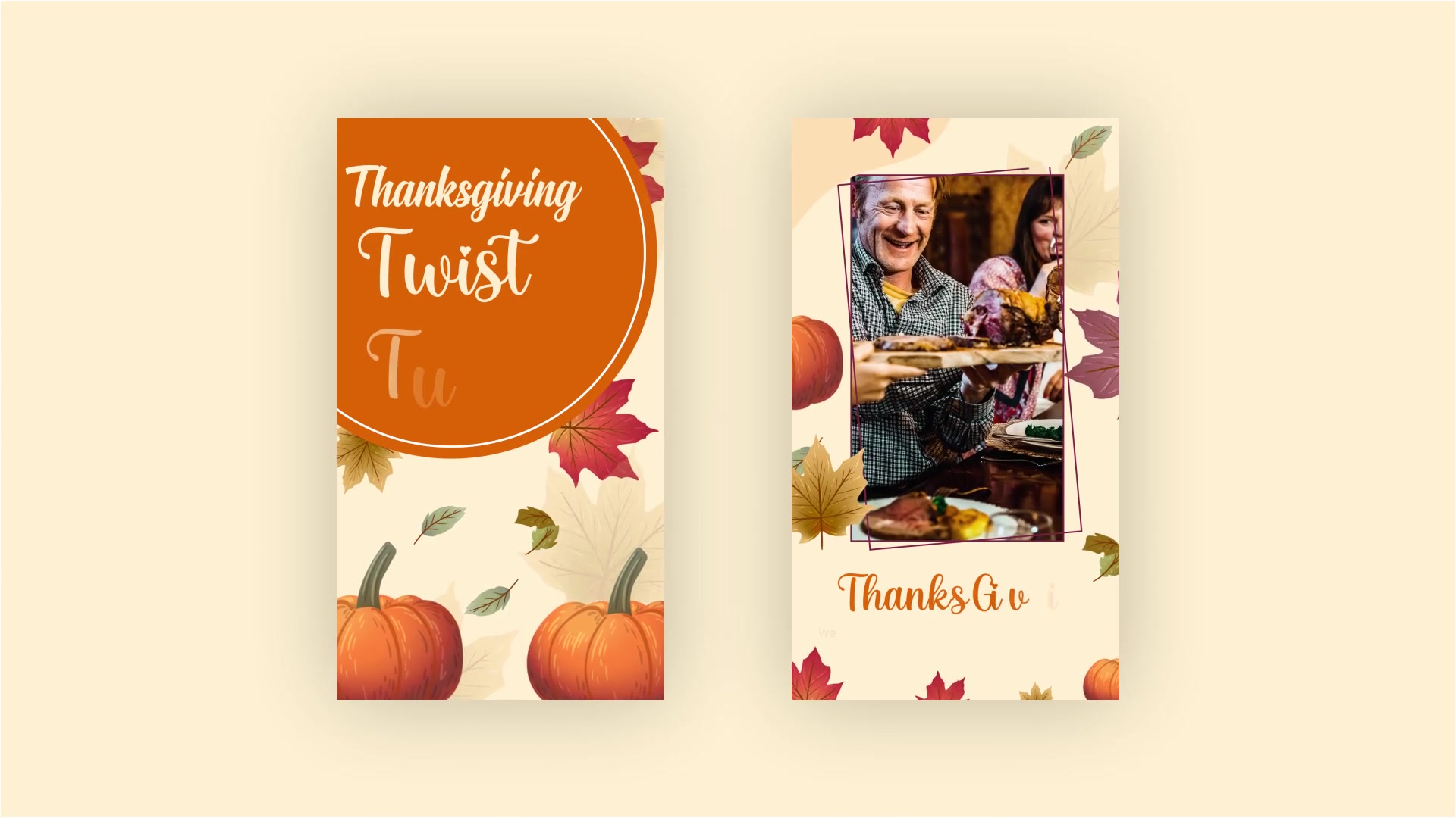 Thanksgiving Greeting Instagram Stories Videohive 34816027 After Effects Image 4