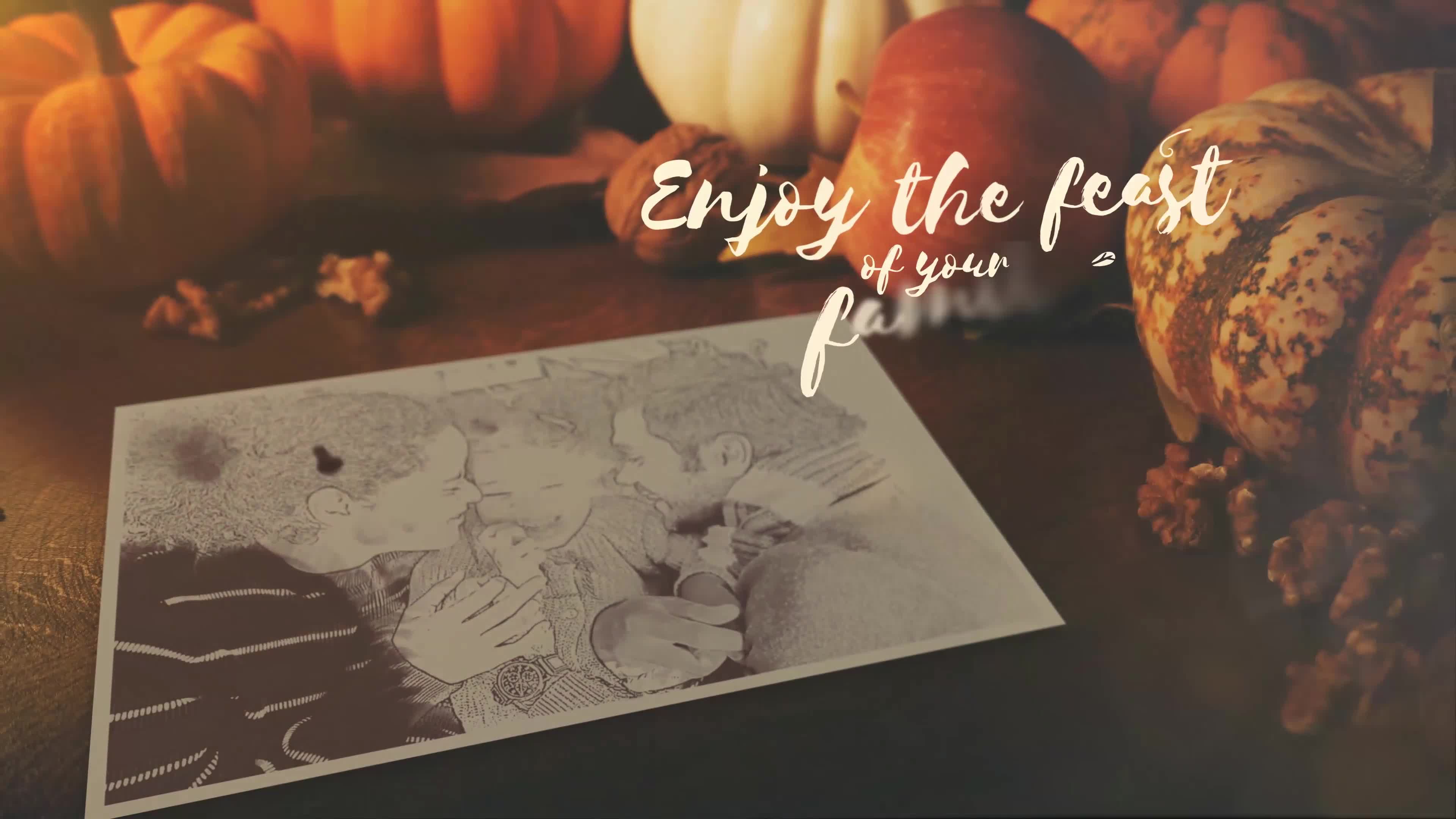 Thanksgiving Memories Slideshow Videohive 34519122 After Effects Image 7