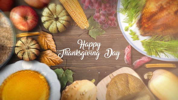 Thanksgiving Special Promo - 22822514 Download Videohive