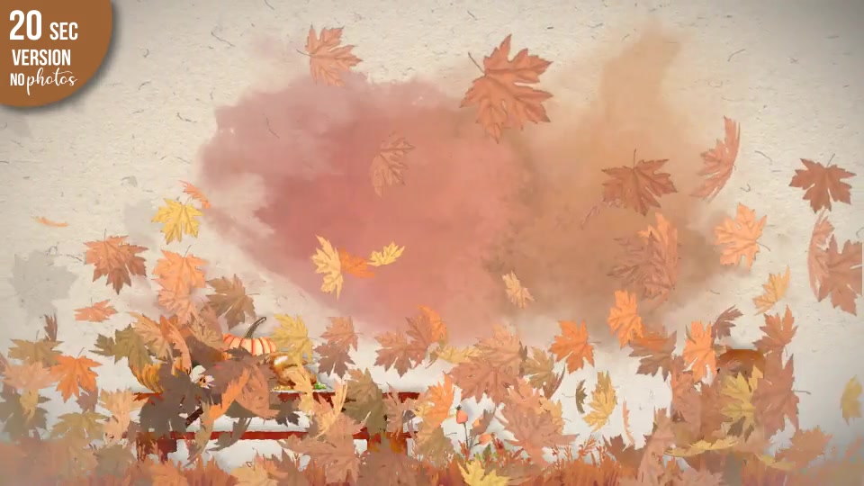 Thanksgiving Watercolored Slideshow Videohive 24971366 After Effects Image 11