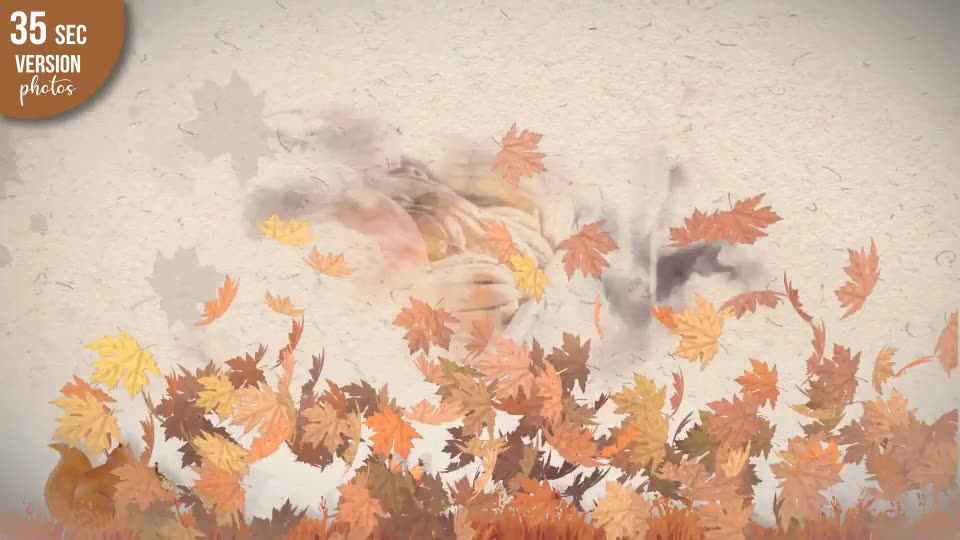 Thanksgiving Watercolored Slideshow Videohive 24971366 After Effects Image 2