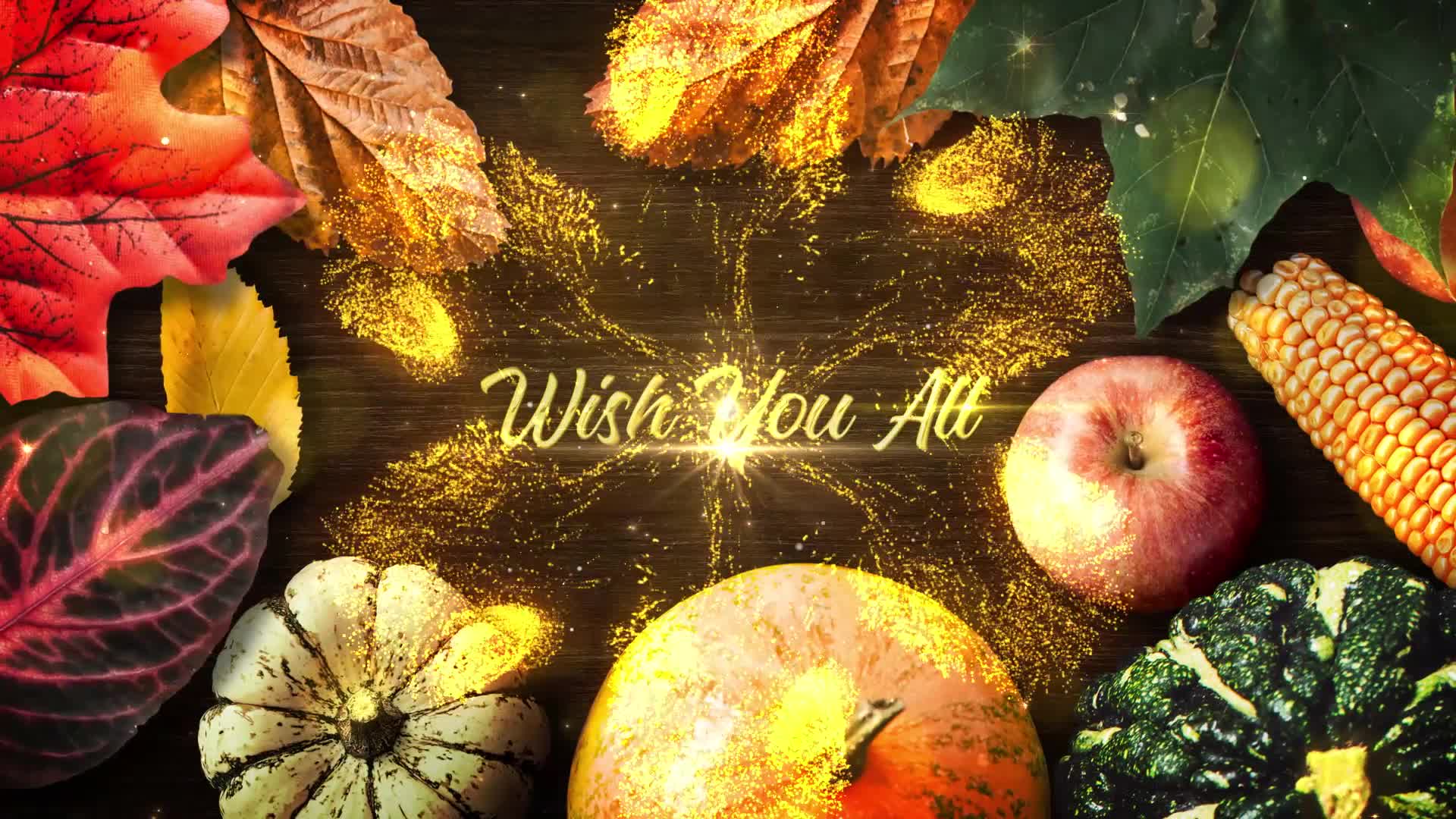 Thanksgiving Wishes Videohive 25022400 After Effects Image 1