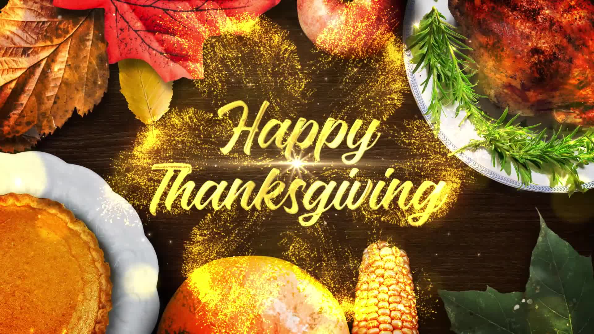 Thanksgiving Wishes Videohive 25022400 After Effects Image 8