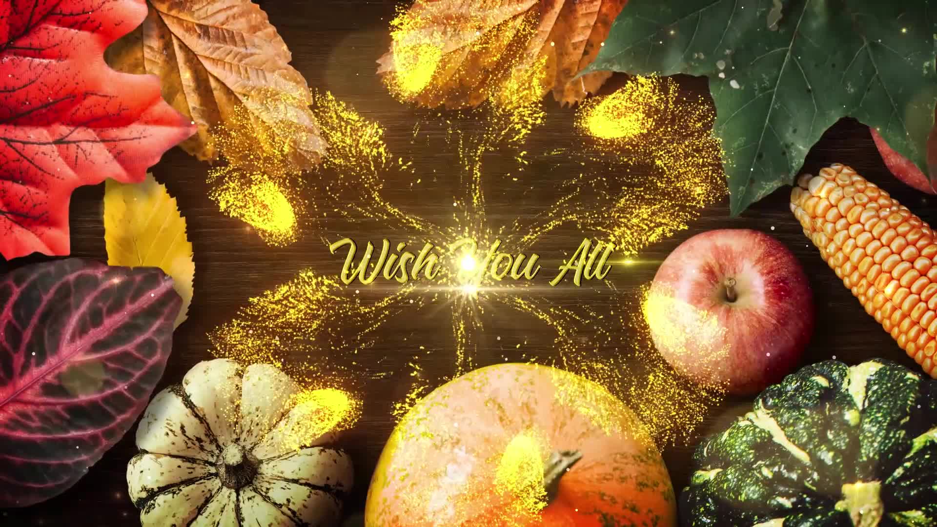 Thanksgiving Wishes DaVinci Resolve Videohive 34598387 DaVinci Resolve Image 1