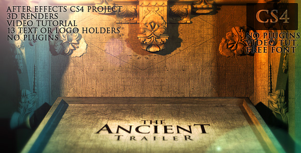 The Ancient Trailer - Download Videohive 106717