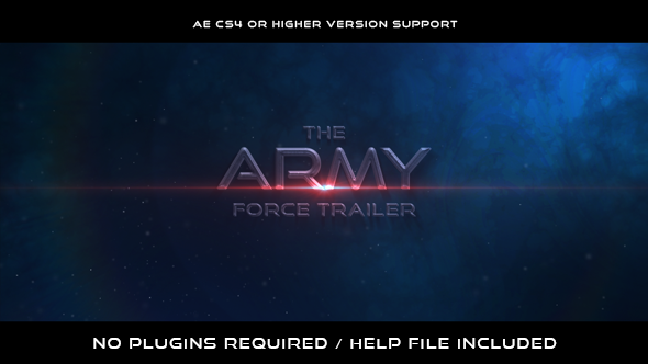 The Army Force Trailer - Download Videohive 18724512