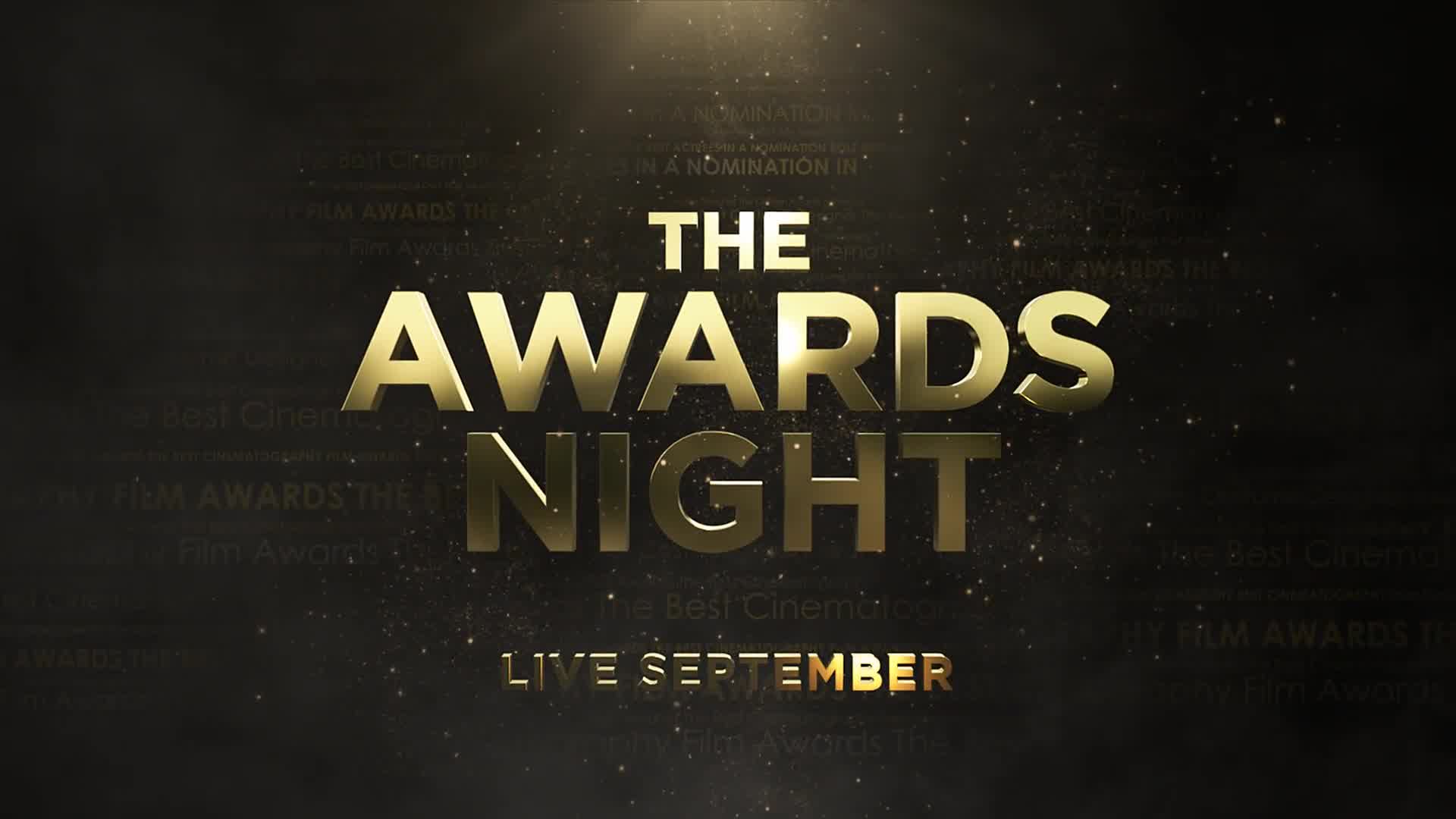 The Awards Night Promo Videohive 28677077 Download Fast After Effects