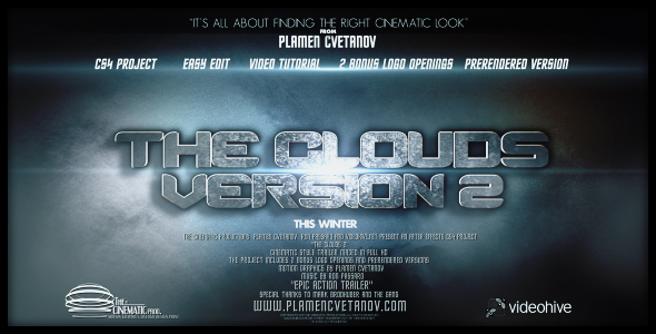 The Clouds 2 (Two Bonus Logo Reveals) - Download Videohive 159284