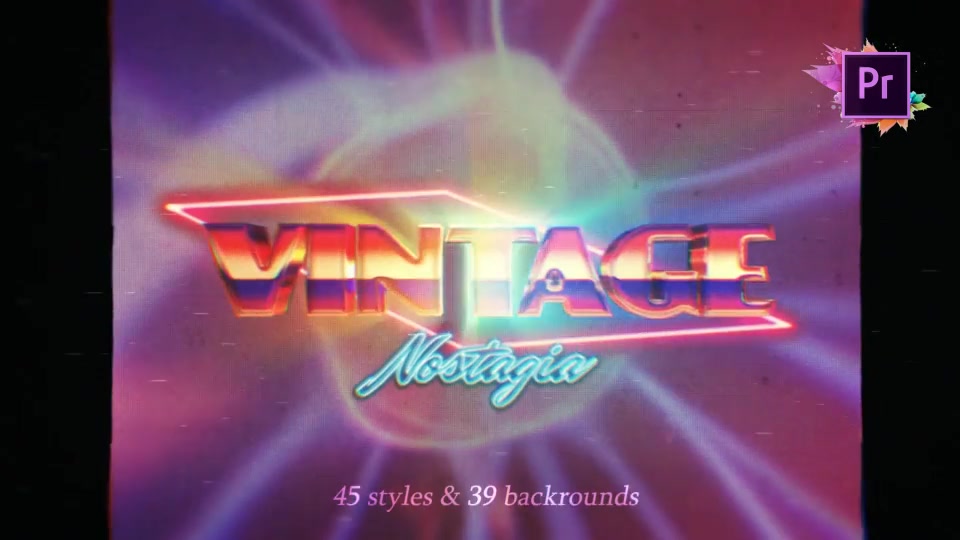 The Complete 80s Title Toolkit For Premiere Pro MOGRT Videohive 27243529 Premiere Pro Image 2