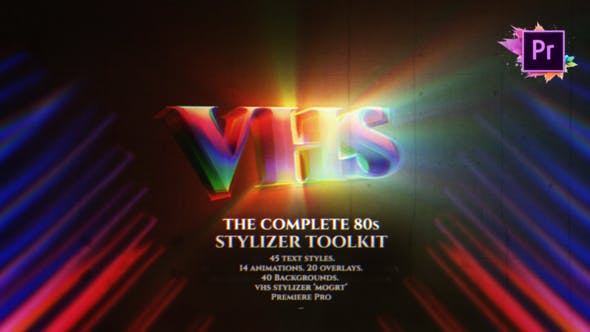 The Complete 80s Title Toolkit For Premiere Pro MOGRT - Download 27243529 Videohive