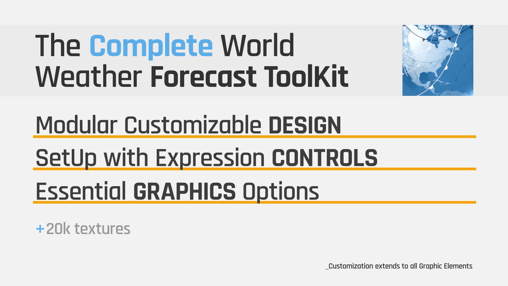 The Complete World Weather Forecast ToolKit Videohive 26764828 After Effects Image 11