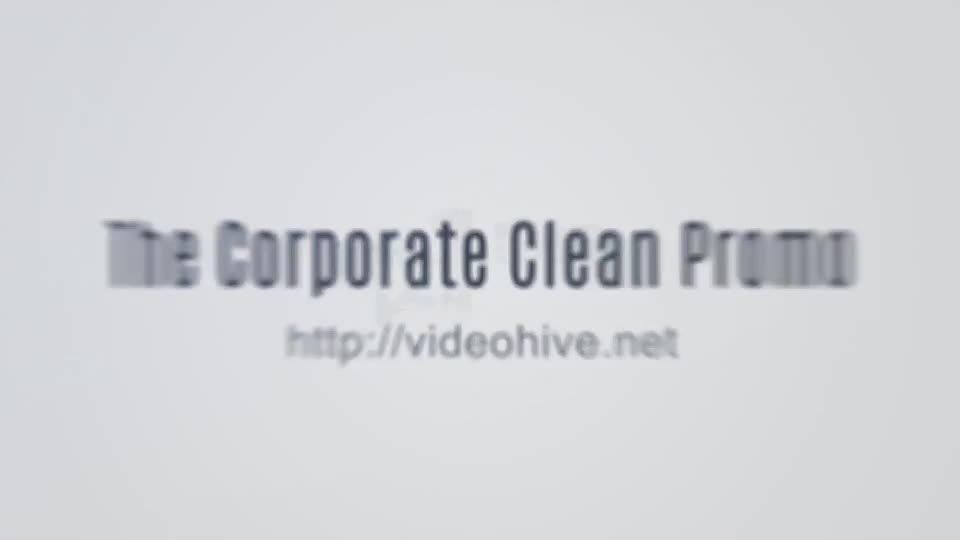 The Corporate Clean Promo - Download Videohive 20139314