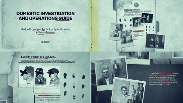The Crime Documentary - Videohive Download 32563692