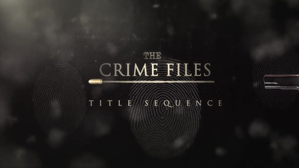 The Crime Files I Title Sequence Videohive 32164074 After Effects Image 11