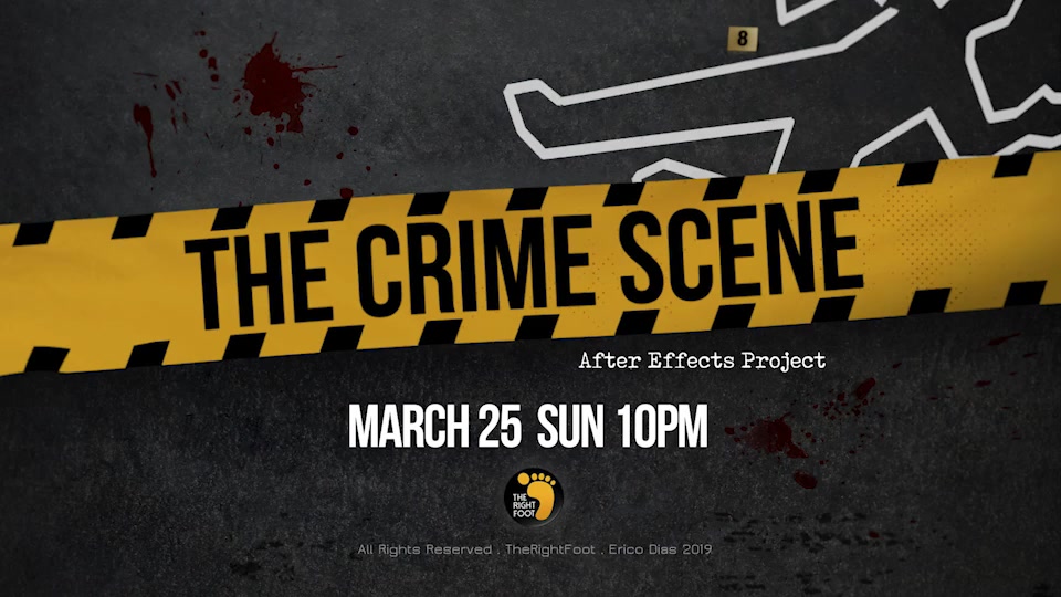 The Crime Scene Opener Videohive 23553877 After Effects Image 10