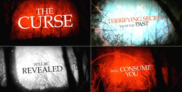 The Curse. A Horror Trailer - Download 8204626 Videohive