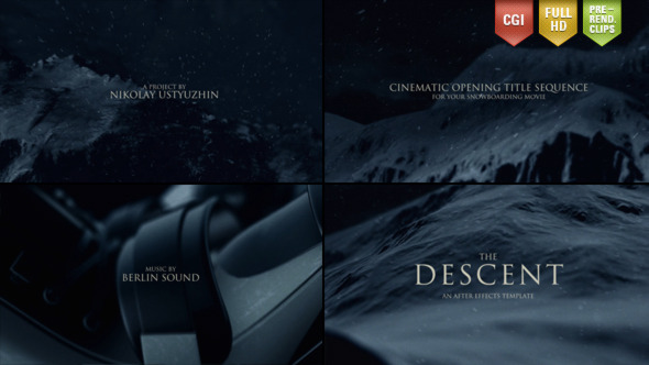 The Descent (Cinematic Titles) - Download Videohive 6732416