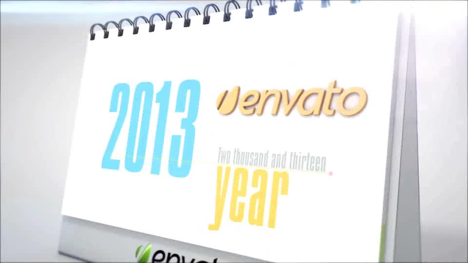 The Desk Calendar - Download Videohive 5338675