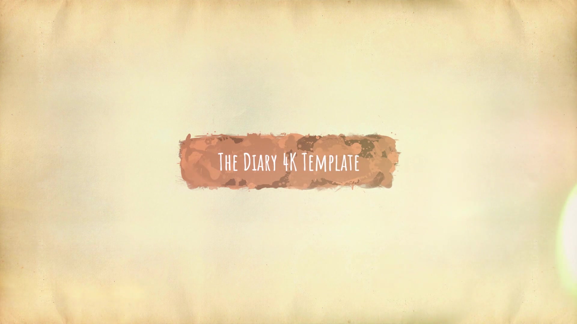 The Diary – Brush Strokes 4K Slideshow Videohive 24100003 Premiere Pro Image 12