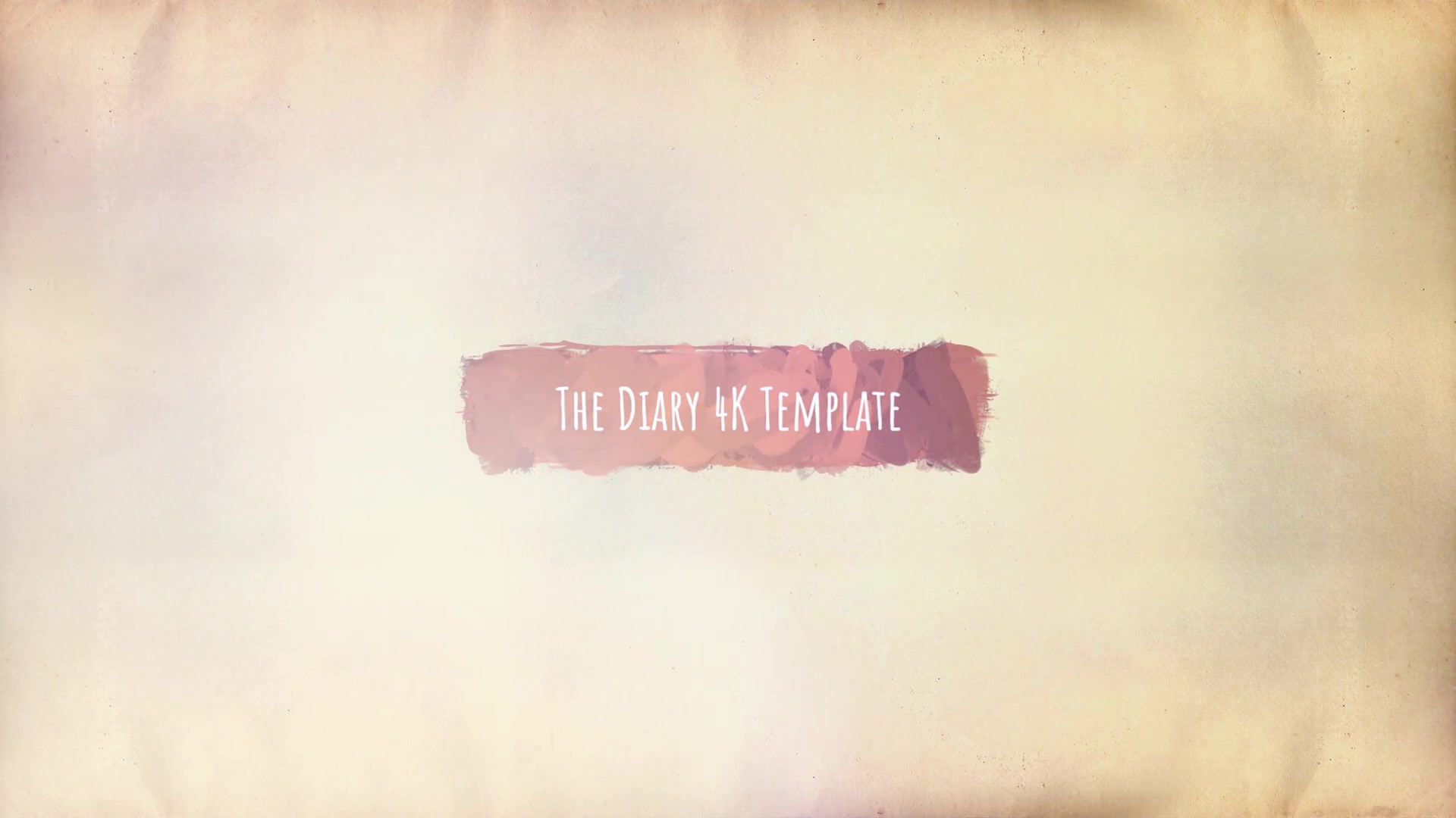 The Diary – Brush Strokes 4K Slideshow Videohive 24100003 Premiere Pro Image 8