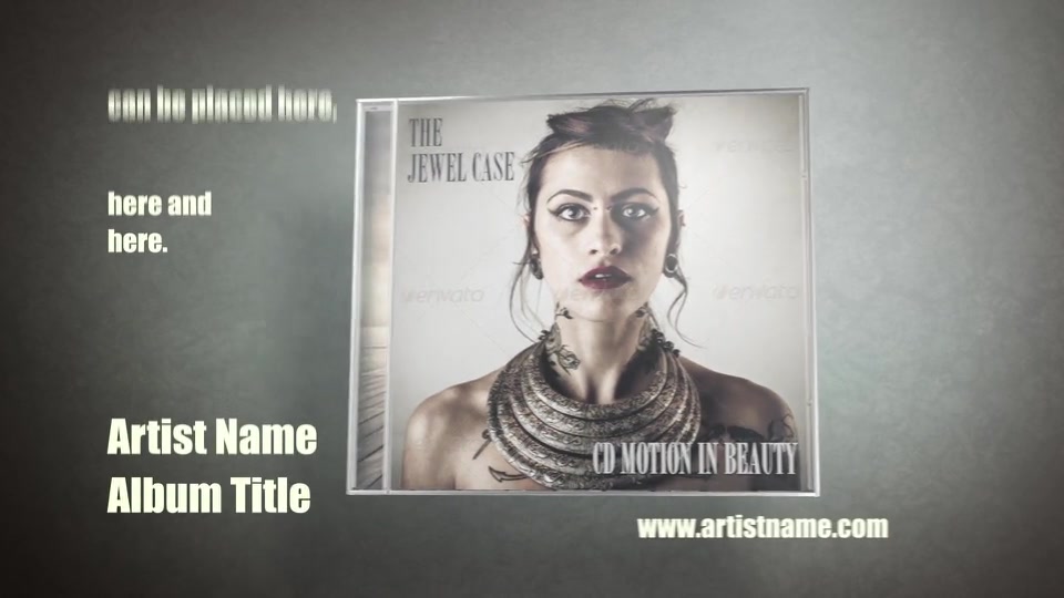The DigiPack & The Jewel Case CD Motion in Beauty - Download Videohive 7241404
