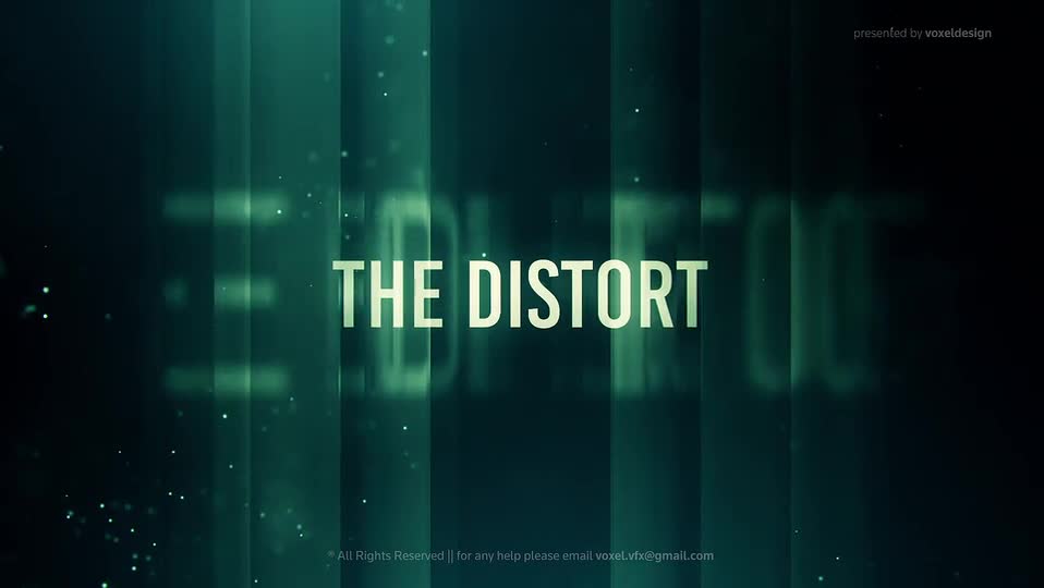 The Distort Cinematic Titles Videohive 34323502 After Effects Image 1