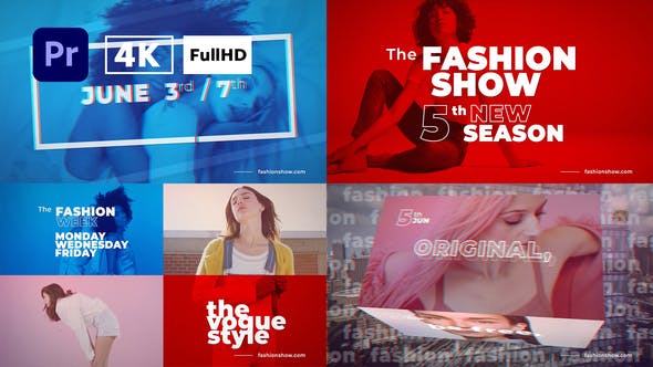 The Fashion Show Promo Opener | Premiere Pro - Download 36360716 Videohive