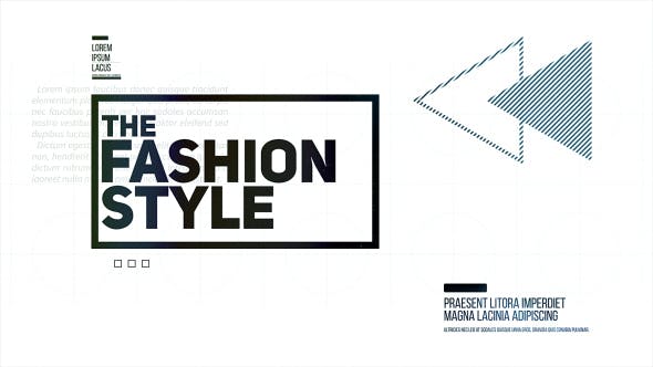The Fashion Style - 13694457 Videohive Download