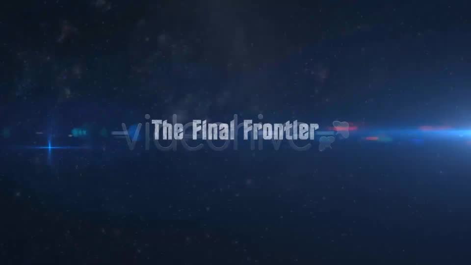 The Final Frontier - Download Videohive 6041547