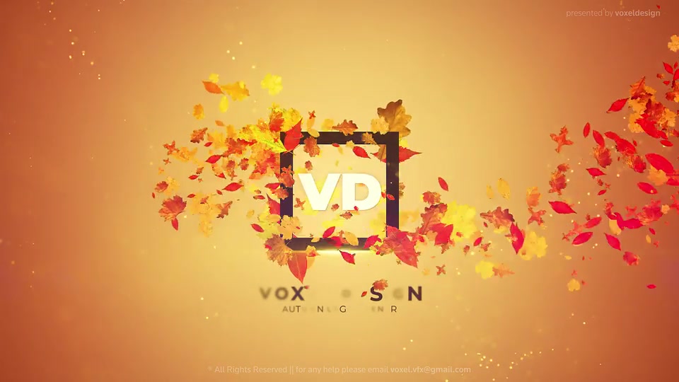 The First Day of Fall Logo Opener Videohive 33961981 After Effects Image 4