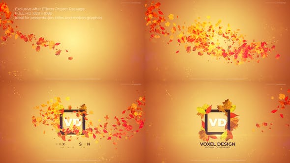 The First Day of Fall Logo Opener - Download Videohive 33961981