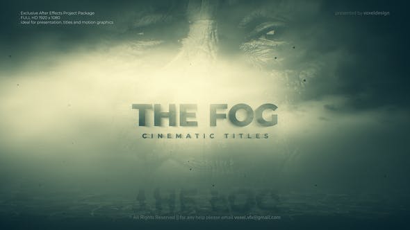 The Fog Cinematic Title - Download 28101766 Videohive
