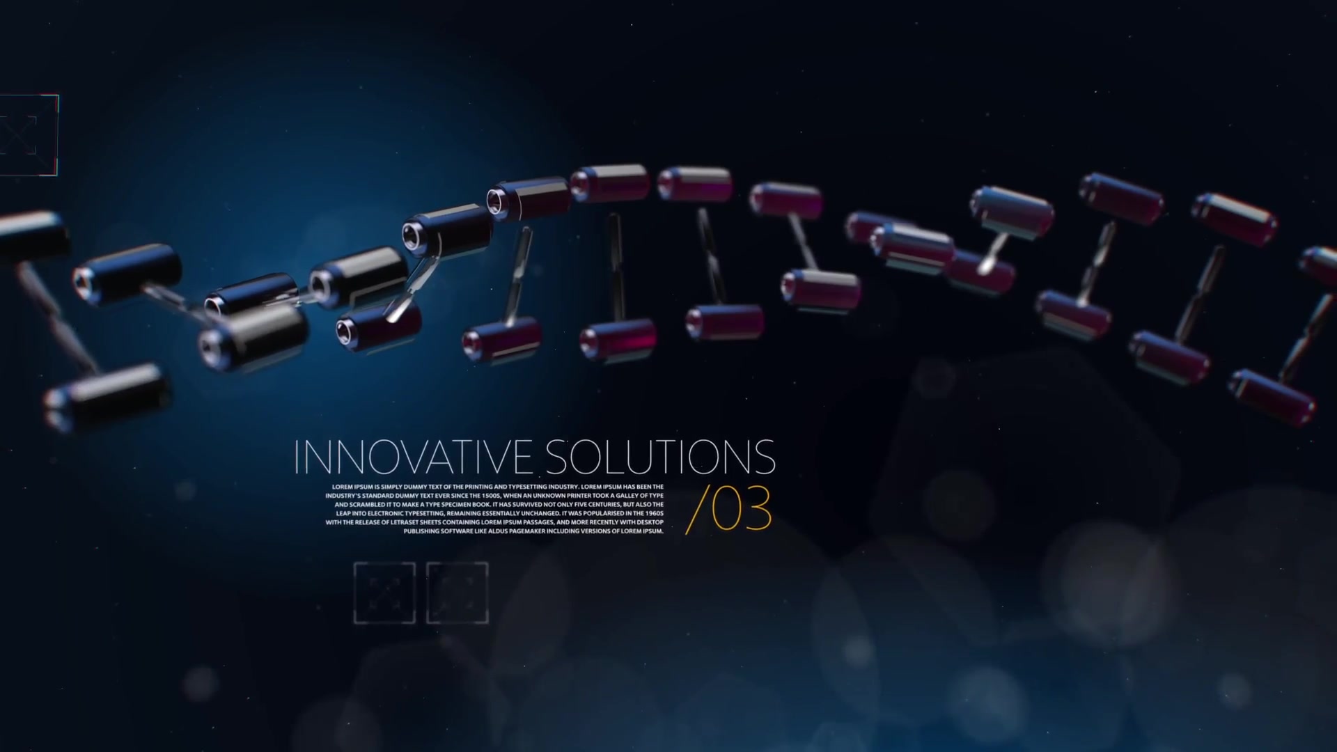 The Future Medicine Corporate/ Medical Presentation/ Healthcare Promo/ Digital DNA and Molecules Videohive 15305890 After Effects Image 3
