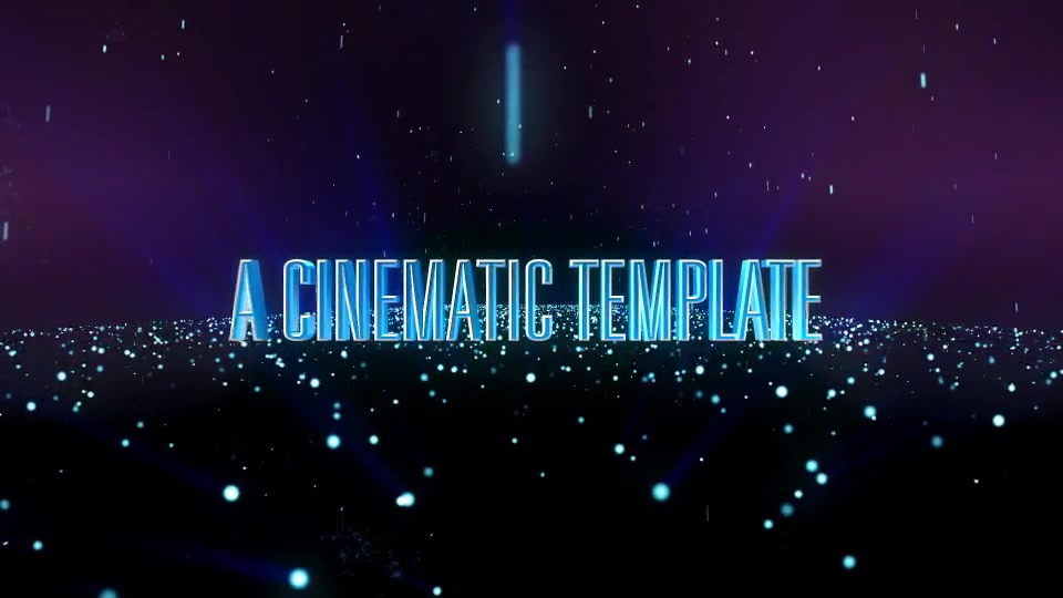 The Galaxy Walk Cinematic Template Apple Motion - Download Videohive 20727034