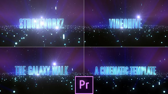 The Galaxy Walk Cinematic Template Premiere Pro - Download 24695113 Videohive