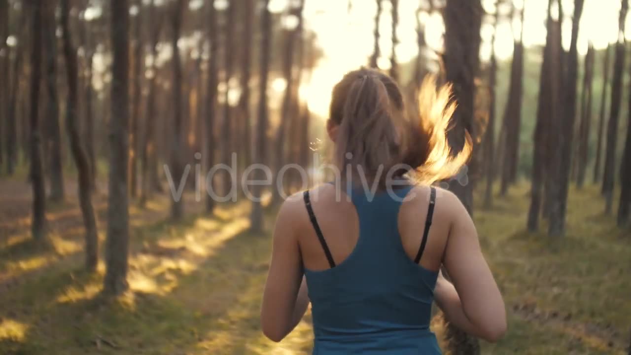 The Girl Runs  Videohive 17137184 Stock Footage Image 2