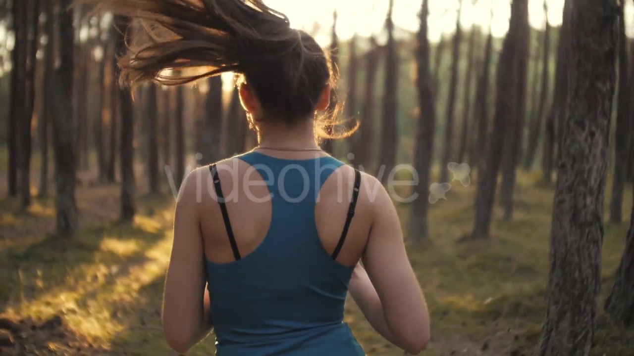 The Girl Runs  Videohive 17137184 Stock Footage Image 4