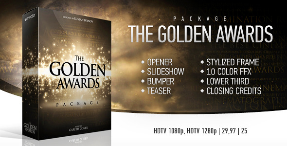 The Golden Awards Package - Download Videohive 3719926