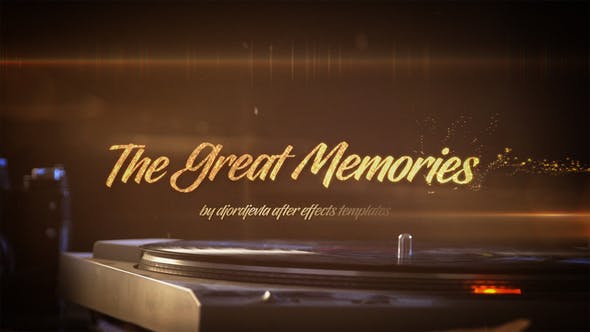 The Great Memories - Download 22188741 Videohive