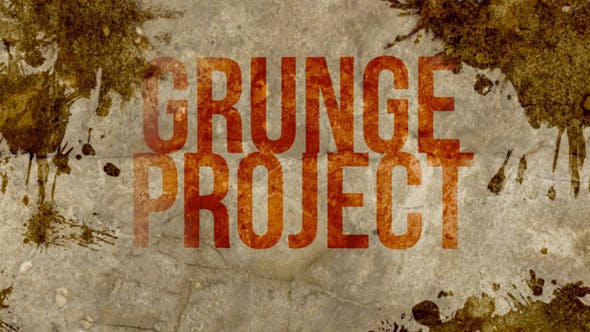 The Grunge Project - Download 3883798 Videohive