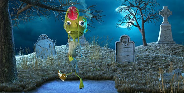The Halloween Zombie - Download 13185481 Videohive