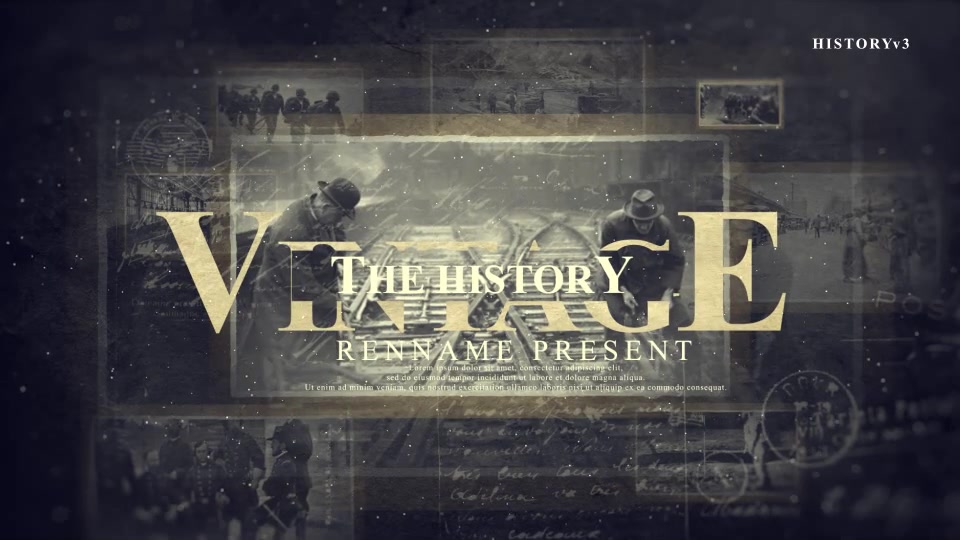 The History Videohive 21848970 After Effects Image 12
