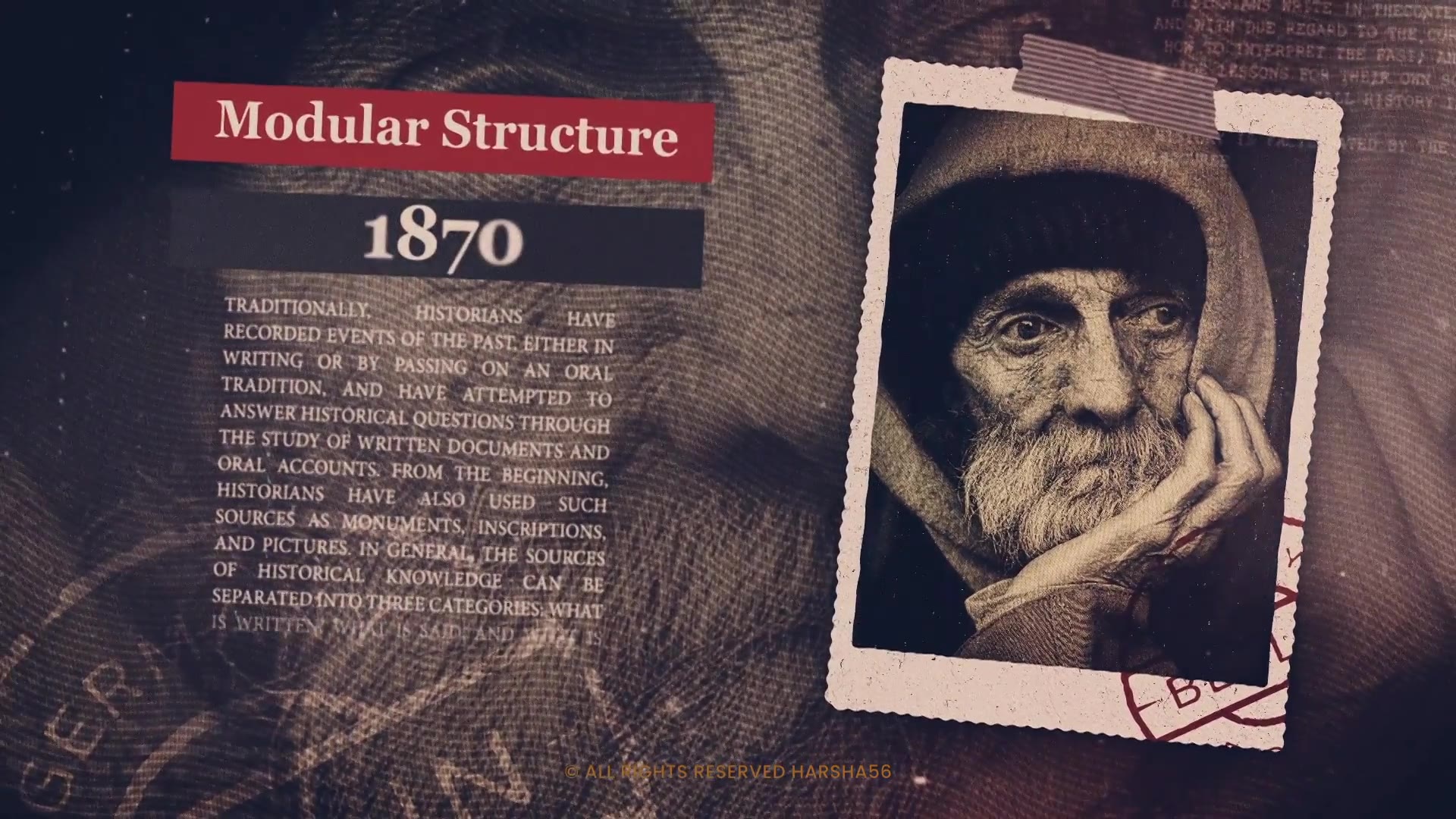 The History Videohive 36280611 After Effects Image 2