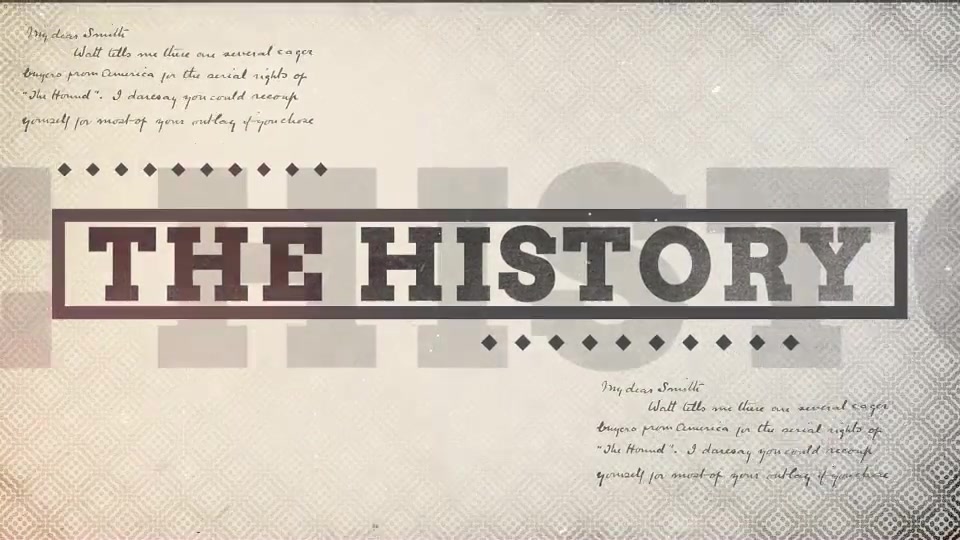 The History Videohive 19411386 After Effects Image 11