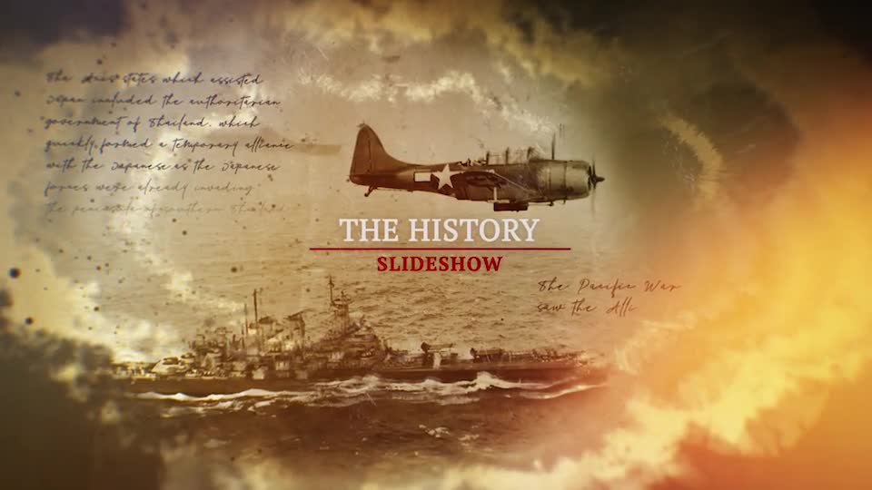 The History Slideshow Videohive 23471196 After Effects Image 1