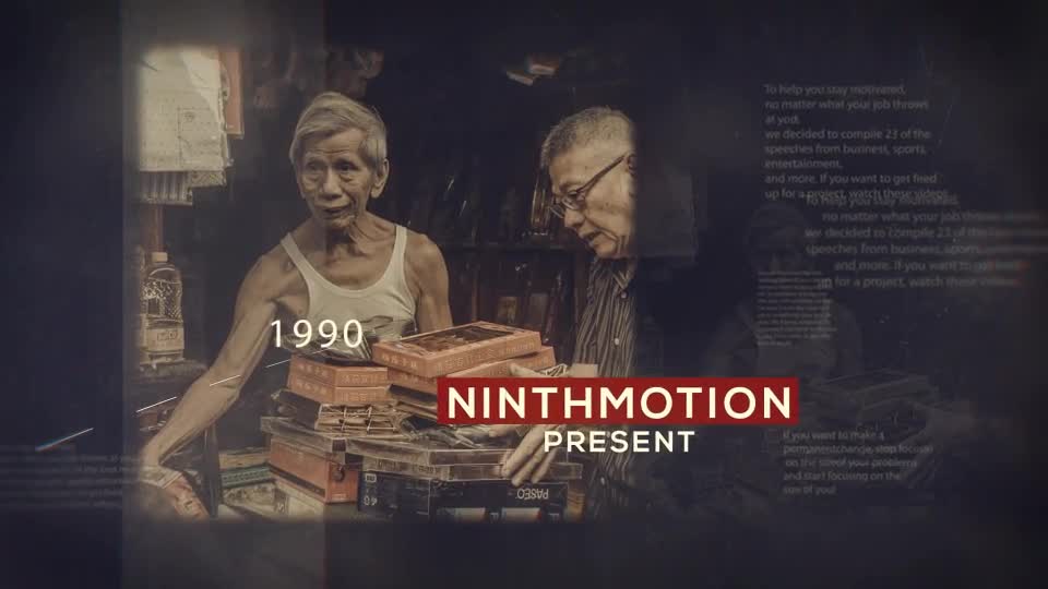 The History Slideshow Videohive 22072606 After Effects Image 1