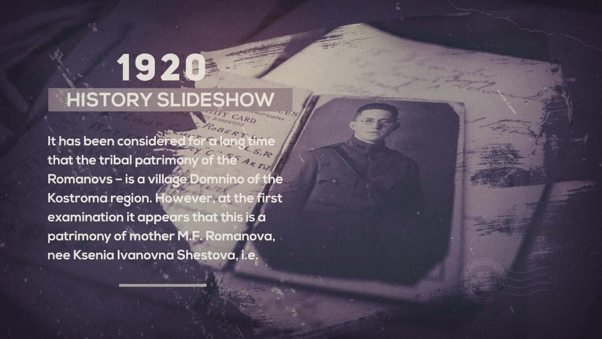 The History Slideshow Videohive 28968446 Premiere Pro Image 2