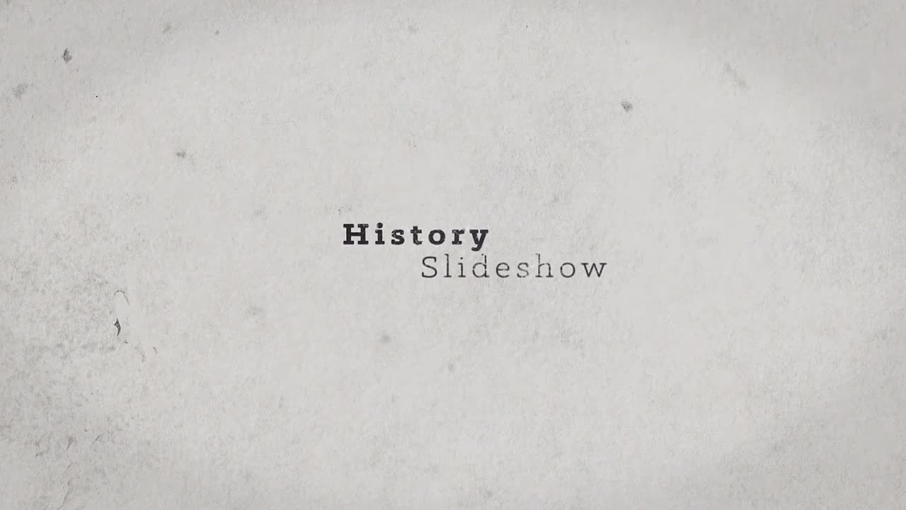 The History Videohive 21057652 After Effects Image 1