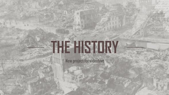 The History - Videohive Download 21449116