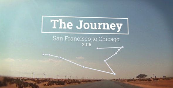 The Journey Map Slideshow - Videohive Download 11251931